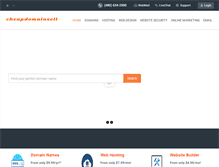 Tablet Screenshot of cheapdomainsell.com